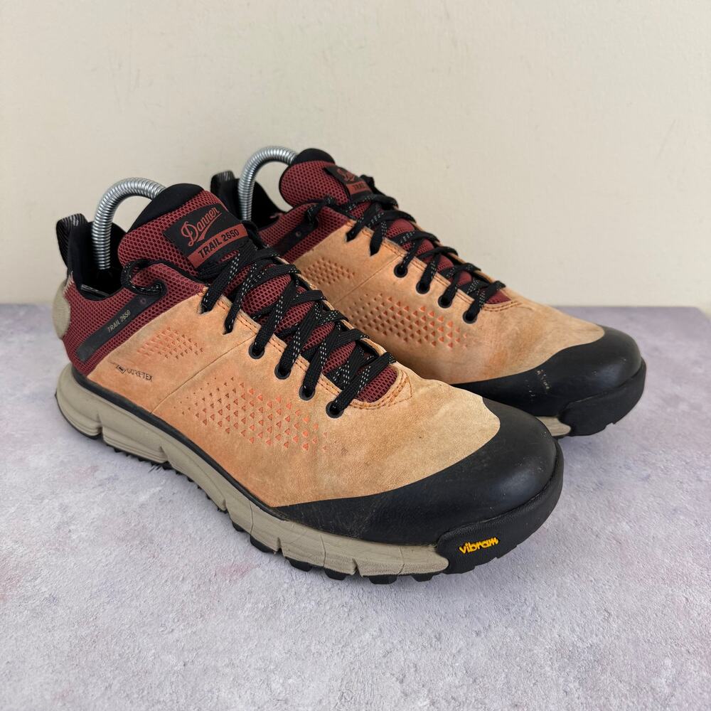 Danner Shoes Women's Size 10 Trail 2650 Hiking Tangerine Red Vibram Soles